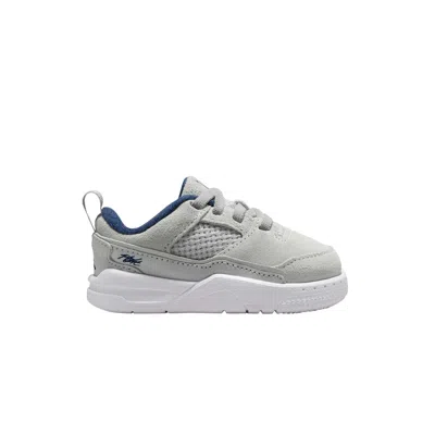 Pre-owned Air Jordan Jordan Flight Court Td 'neutral Grey Midnight Navy' | Infant Size 8