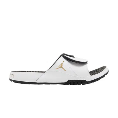 Pre-owned Air Jordan Jordan Hydro 11 Retro Slide 'gratitude' In White