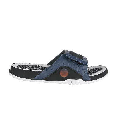 Pre-owned Air Jordan Jordan Hydro 13 Retro Slide 'midnight Navy' In Blue