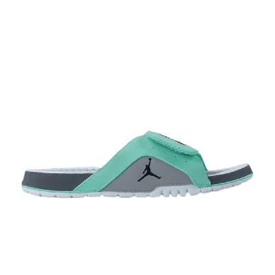 Pre-owned Air Jordan Jordan Hydro 4 Retro Slide 'green Glow'