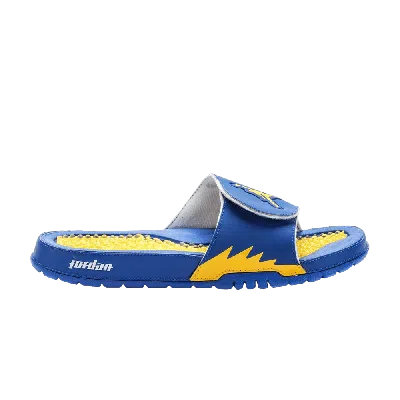Pre-owned Air Jordan Jordan Hydro 5 Retro Slides 'game Royal' In Blue