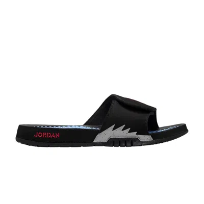 Pre-owned Air Jordan Jordan Hydro 5 Slide 'black Metallic' | Men's Size 9
