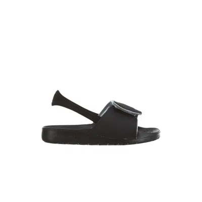 Pre-owned Air Jordan Jordan Hydro 6 Slide Bt 'black Wolf Grey' | Infant Size 6