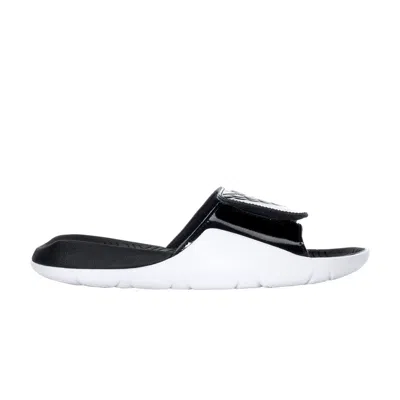 Pre-owned Air Jordan Jordan Hydro 7 Slides Bg 'white' | Black | Kid's Size 5