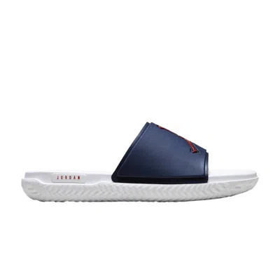 Pre-owned Air Jordan Jordan Jumpman Slide 'midnight Navy Gym Red' | Blue | Men's Size 11