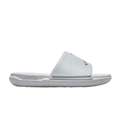 Pre-owned Air Jordan Jordan Jumpman Slide 'neutral Grey Metallic Silver'
