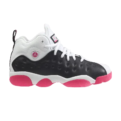 Pre-owned Air Jordan Jordan Jumpman Team 2 Gg 'black Vivid Pink'