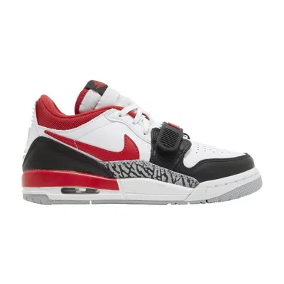 Pre-owned Air Jordan Jordan Legacy 312 Low Gs 'fire Red' | White | Kid's Size 5.5