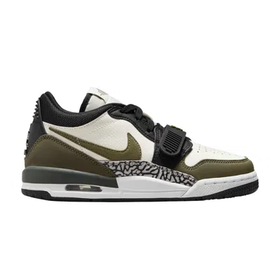 Pre-owned Air Jordan Jordan Legacy 312 Low Gs 'medium Olive' | White | Kid's Size 4.5