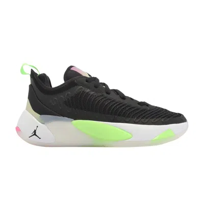 Pre-owned Air Jordan Jordan Luka 1 Gs 'black Lime Glow' | Kid's Size 3.5