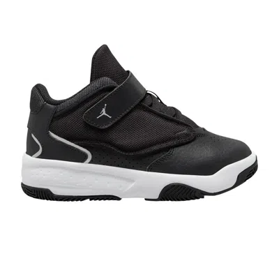 Pre-owned Air Jordan Jordan Max Aura 4 Ps 'black Metallic Silver' | Kid's Size 3