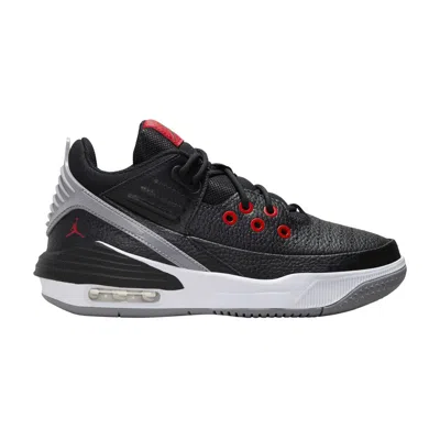 Pre-owned Air Jordan Jordan Max Aura 5 Gs 'black Cement' | Kid's Size 5.5