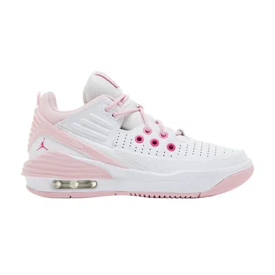 Pre-owned Air Jordan Jordan Max Aura 5 Gs 'white Fierce Pink' | Kid's Size 4.5