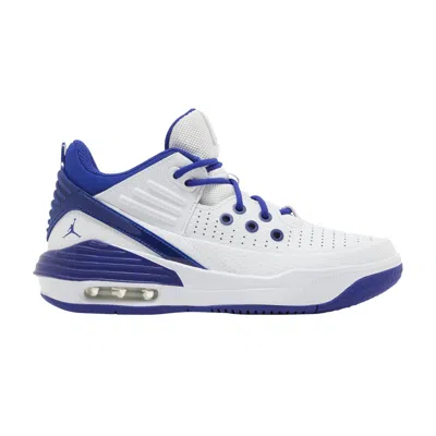 Pre-owned Air Jordan Jordan Max Aura 5 Gs 'white Radiant Blue' | Kid's Size 7