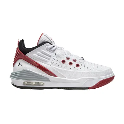 Pre-owned Air Jordan Jordan Max Aura 5 Gs 'white Varsity Red' | Kid's Size 5.5