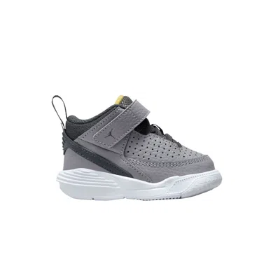 Pre-owned Air Jordan Jordan Max Aura 5 Td 'cement Grey Anthracite' | Infant Size 4 In Gray