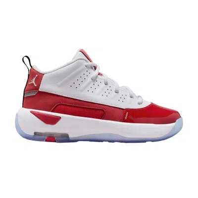 Pre-owned Air Jordan Jordan Max Aura 7 Gs 'white Gym Red' | Kid's Size 5