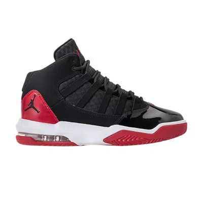 Pre-owned Air Jordan Jordan Max Aura Gs 'black Gym Red' | Kid's Size 11