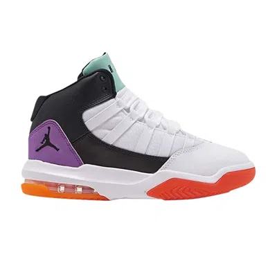 Pre-owned Air Jordan Jordan Max Aura Gs 'white Aurora Green' | Kid's Size 3.5