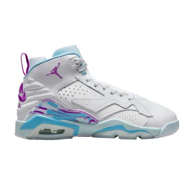 Pre-owned Air Jordan Jordan Mvp Gs 'white Glacier Blue' | Kid's Size 5.5