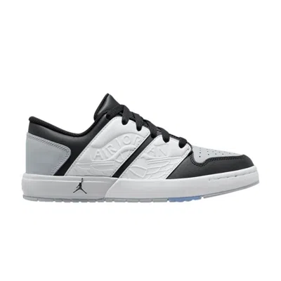 Pre-owned Air Jordan Jordan Nu Retro 1 Low Gs 'light Smoke Grey' | White | Kid's Size 4.5