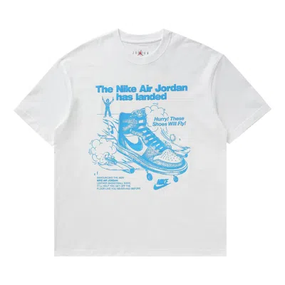 Pre-owned Air Jordan Jordan Oversized Graphic T-shirt 'white' | Women's Size Xs
