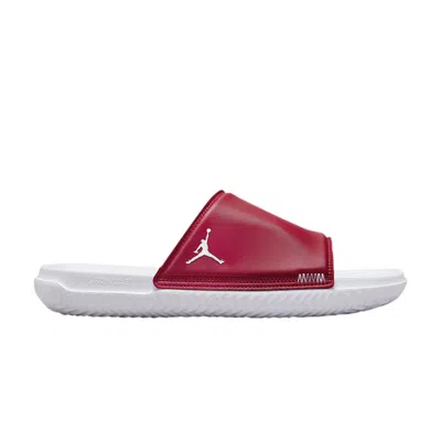 Pre-owned Air Jordan Jordan Play Slide 'varsity Red White'