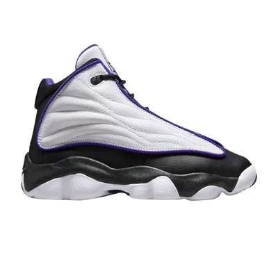 Pre-owned Air Jordan Jordan Pro Strong Gs 'electro Purple' | White | Kid's Size 4