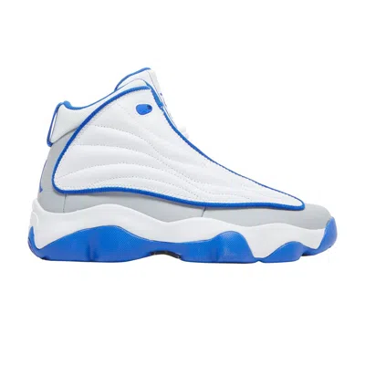 Pre-owned Air Jordan Jordan Pro Strong Gs 'white Hyper Royal' | Kid's Size 7