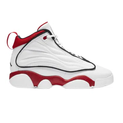 Pre-owned Air Jordan Jordan Pro Strong Ps 'white Gym Red' | Kid's Size 11