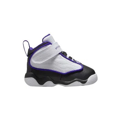 Pre-owned Air Jordan Jordan Pro Strong Td 'electro Purple' | White | Infant Size 6