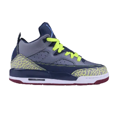 Pre-owned Air Jordan Jordan Son Of Mars Low Gs 'grey Navy'
