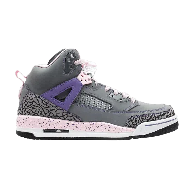 Pre-owned Air Jordan Jordan Spiz'ike Gs 'purple Earth' In Grey