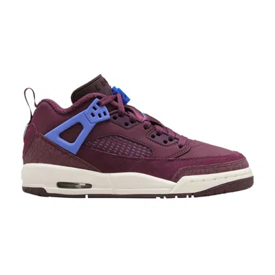 Pre-owned Air Jordan Jordan Spizike Low Gs 'bordeaux Hyper Royal' | Purple | Kid's Size 6