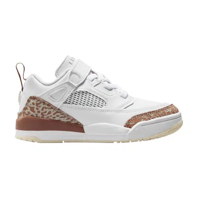 Pre-owned Air Jordan Jordan Spizike Low Ps 'archaeo Brown' | White | Kid's Size 13.5
