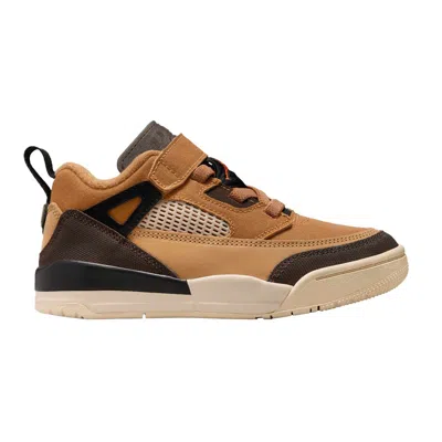 Pre-owned Air Jordan Jordan Spizike Low Ps 'flax' | Brown | Kid's Size 11