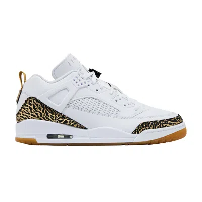 Pre-owned Air Jordan Jordan Spizike Low 'white Black Metallic Gold'