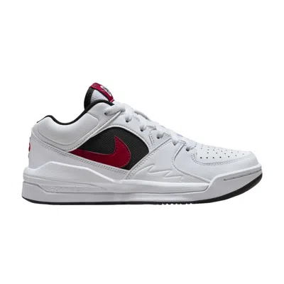 Pre-owned Air Jordan Jordan Stadium 90 Gs 'white Black Gym Red' | Kid's Size 6