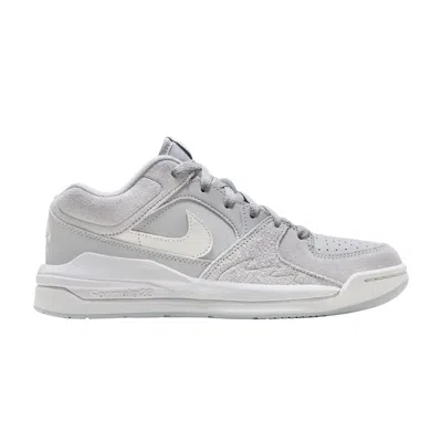 Pre-owned Air Jordan Jordan Stadium 90 Gs 'wolf Grey' | Kid's Size 4.5 In Gray