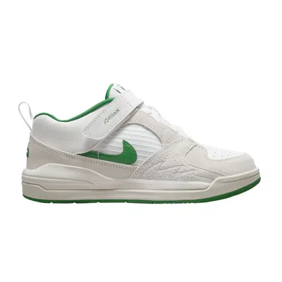 Pre-owned Air Jordan Jordan Stadium 90 Ps 'white Clover' | Kid's Size 1.5