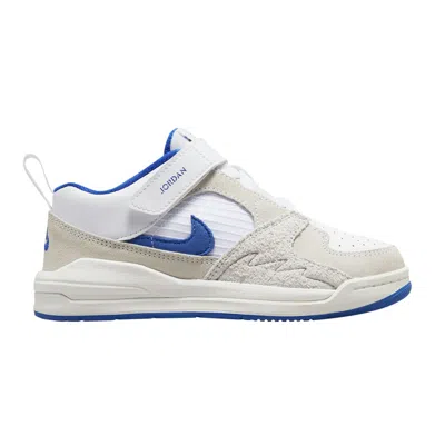 Pre-owned Air Jordan Jordan Stadium 90 Ps 'white Game Royal' | Kid's Size 13.5