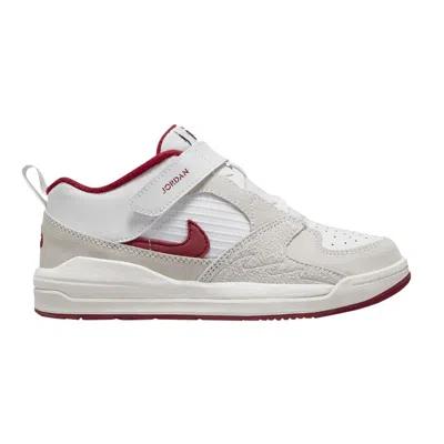 Pre-owned Air Jordan Jordan Stadium 90 Ps 'white Varsity Red' | Kid's Size 1.5