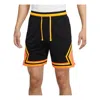 Air Jordan Jordan Stripe Lacing  Straight Shorts Men's Black In Multi