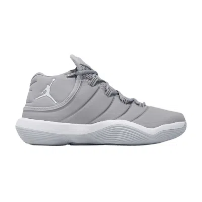 Pre-owned Air Jordan Jordan Super.fly 2017 Bg 'wolf Grey' | Kid's Size 3.5 In Gray