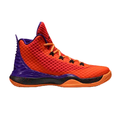Pre-owned Air Jordan Jordan Super.fly 3 Po Gs 'bright Crimson' In Orange