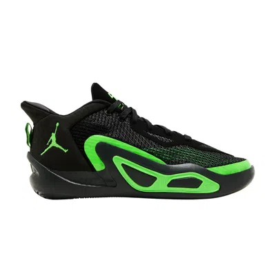Pre-owned Air Jordan Jordan Tatum 1 Gs 'black Green Strike' | Kid's Size 4.5