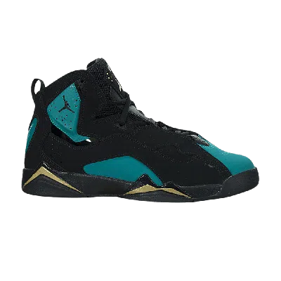 Pre-owned Air Jordan Jordan True Flight Gg 'black Rio Teal'