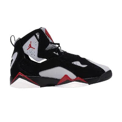 Pre-owned Air Jordan Jordan True Flight Gs 'black Red Grey'
