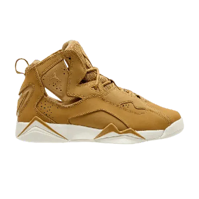 Pre-owned Air Jordan Jordan True Flight Gs 'golden Harvest' In Brown