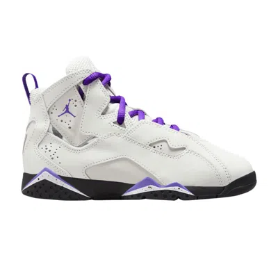 Pre-owned Air Jordan Jordan True Flight Ps 'base Grey Purple Venom' | Kid's Size 13